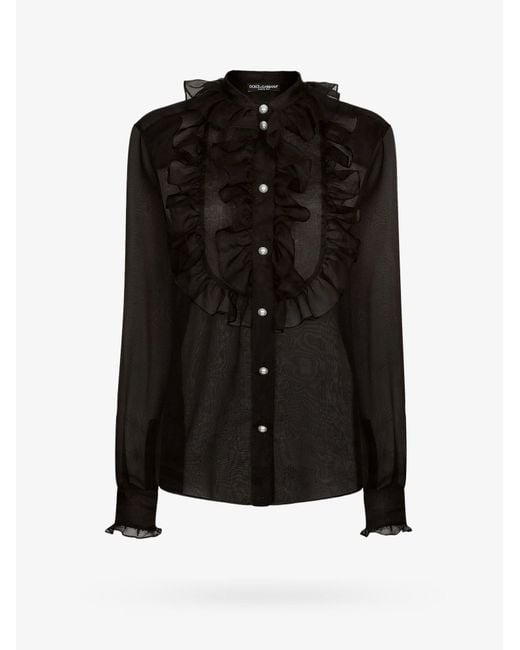 Dolce & Gabbana Black Light Knit Shirt