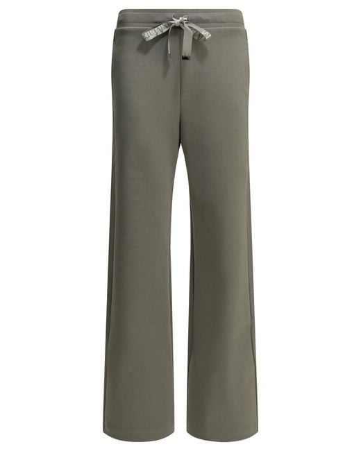Max Mara Gray Cotton Jersey Sweatpants