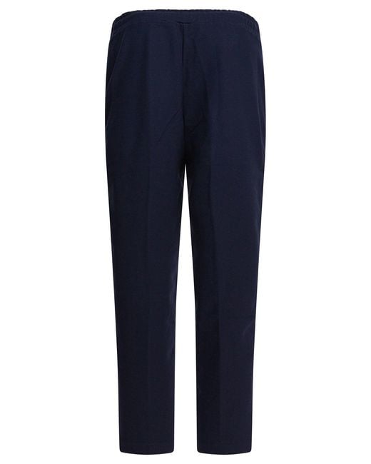 Altum Blue Elastane Trousers for men