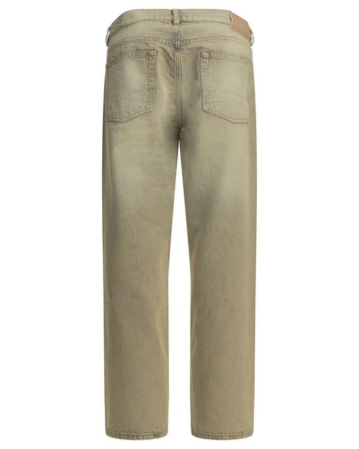 Our Legacy Green Wolfpack Wash Straight-Leg Jeans for men