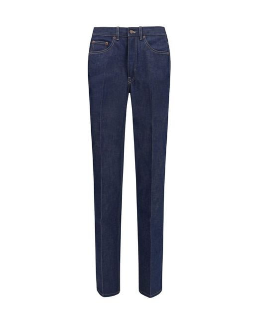 Chloé Blue Chloã Four-Pocket Jeans