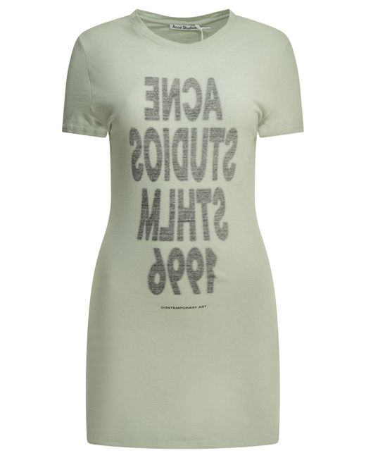 Acne Green Organic Cotton T-Shirt
