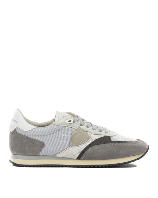 Philippe Model Gray Sneakers & Slip-On for men