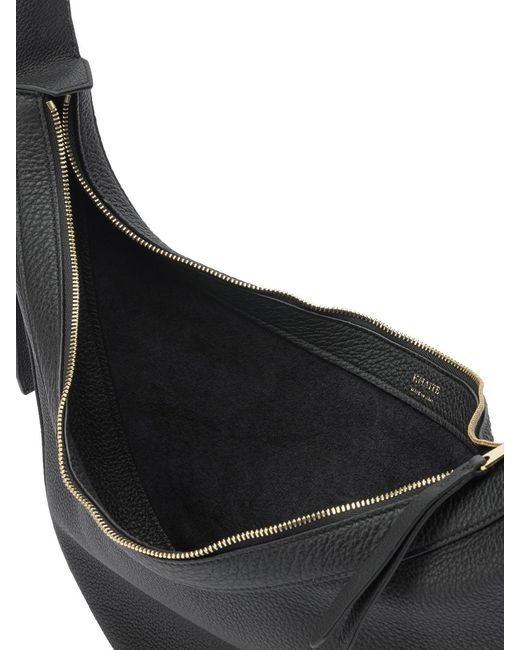 Khaite Black "Augustina" Crossbody Bag