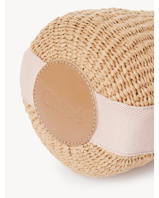 Chloé Natural Chloé Woody Shoulder Bag