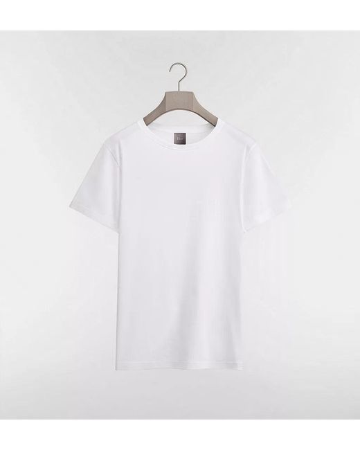 Men's White Crew-Neck T-Shirt