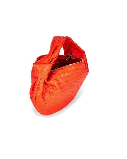 Bottega Veneta Red Jodi Shoulder Bag