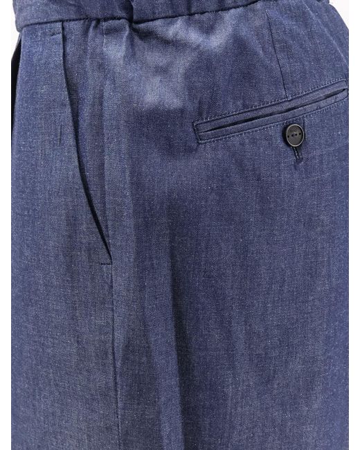 Hevò Blue Shorts Torre Lapillo for men