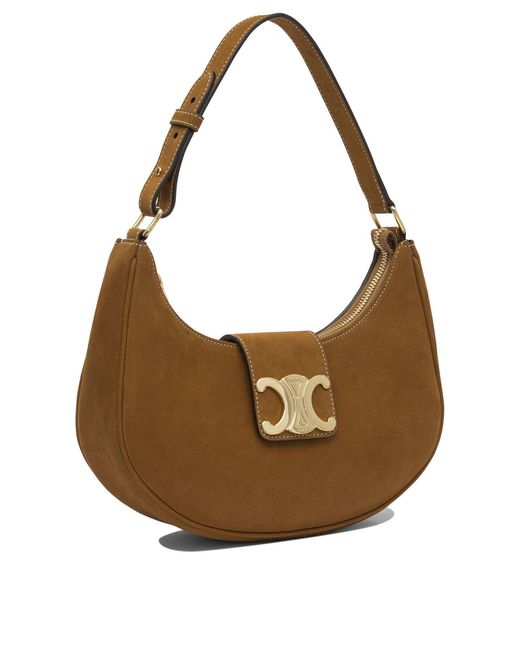 Céline Brown Shoulder Bags