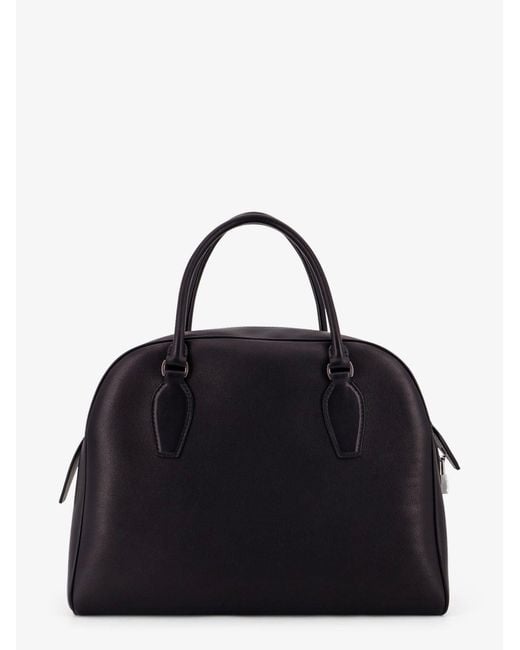 The Row Black India 12.00 Leather Handbag
