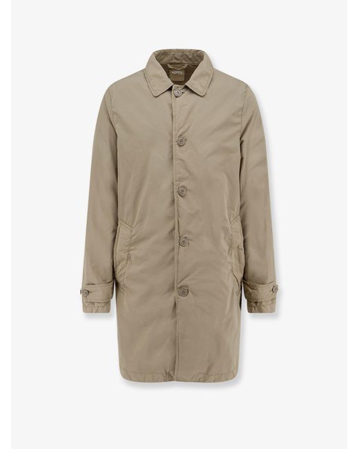 Aspesi Natural Raincoat Lemon for men