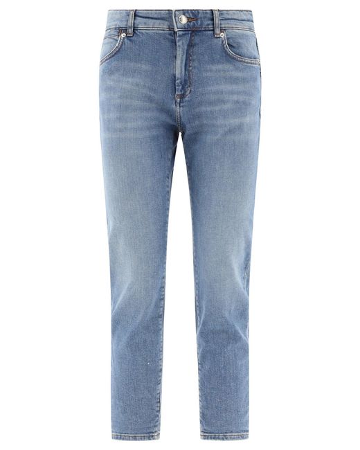MAX MARA SPORTMAX DENIM Blue "Navata" Jeans