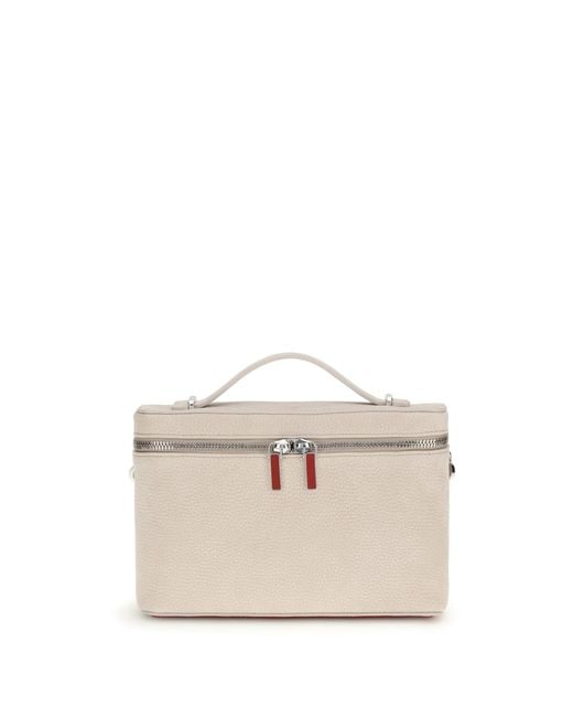 Christian Louboutin White Djanis Beauty Case for men