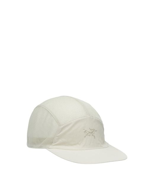 Arc'teryx White Norvan Mesh Trucker Hat for men