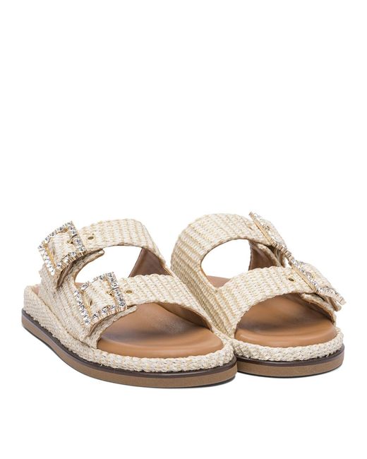Alibi White Sandals