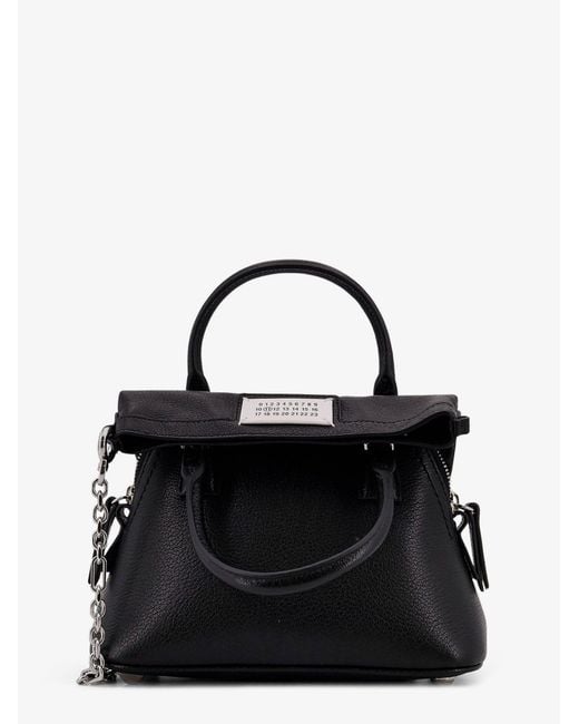 Maison Margiela Black 5Ac Classique Micro Leather Shoulder Bag