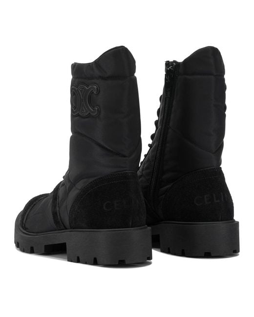Céline Black Ankle Boots