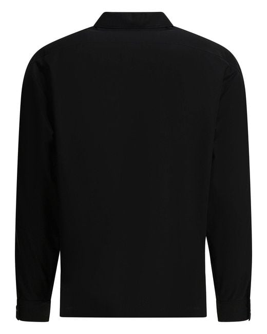 Prada Blue Zippered Casual Shirt for men