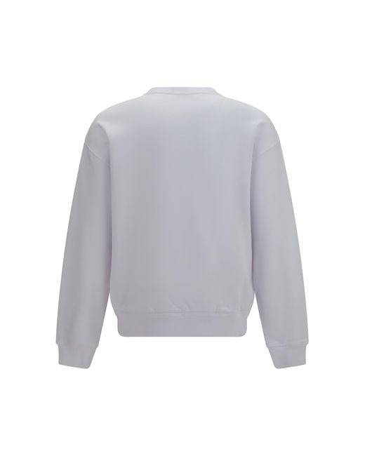 Dolce & Gabbana Gray Sweatshirt Cotton for men