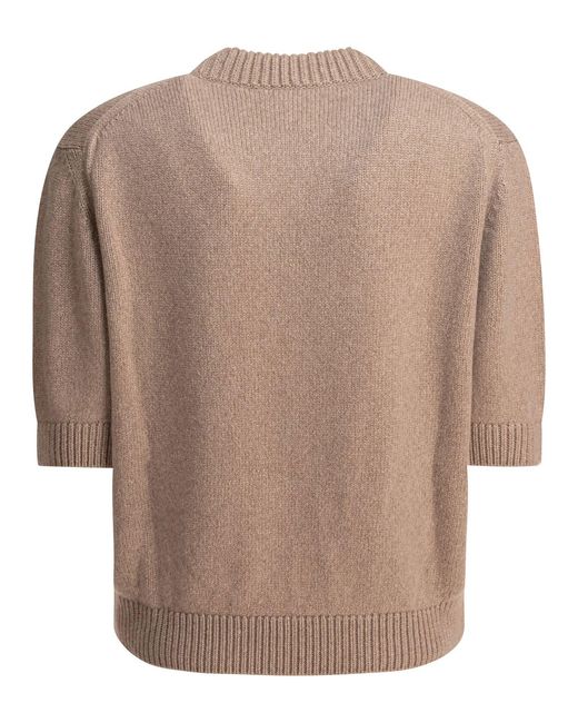 Khaite Brown Davin Sweater