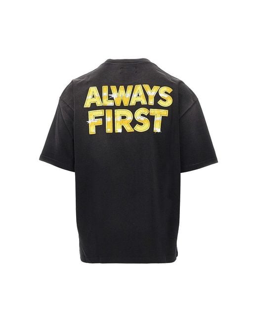 Amiri Black 'Ma Eagle' Oversized T-Shirt for men