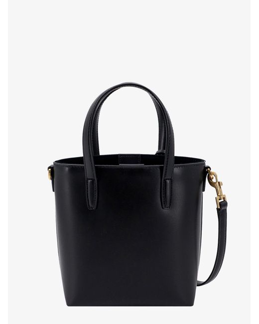 Saint Laurent Black Mini Toy Leather Crossbody Bag