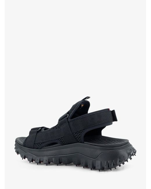 Moncler White Trailgrip Vela Cordura Mesh And Rubber Sandals for men