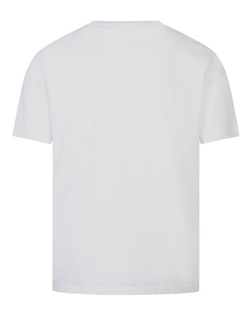 Maison Margiela Natural Set Of 3 Cotton T-Shirts for men