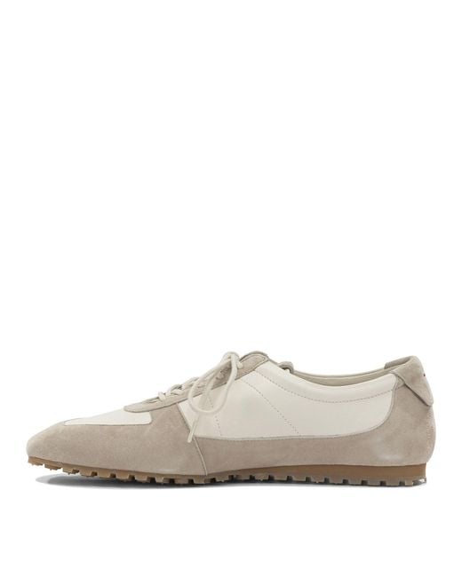 Aeyde Gray "Uma" Low Sneakers