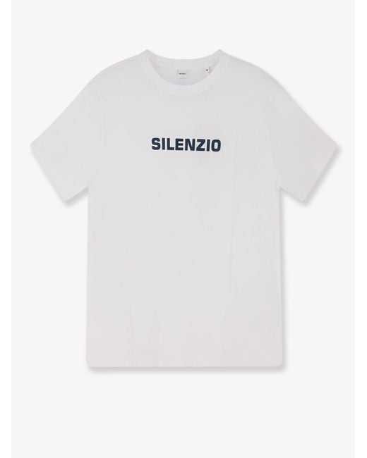 Aspesi White Cotton T-Shirt for men