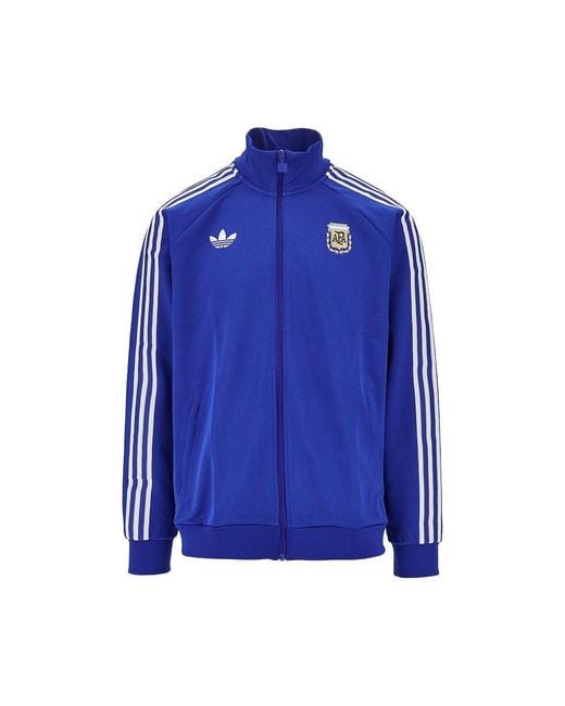 Adidas Originals Blue 'Argentina Originals' Training Jacket for men