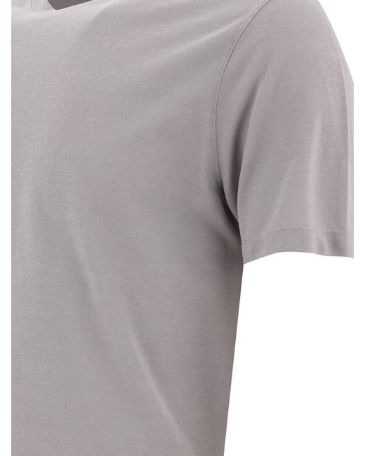 Zanone Gray T-Shirts for men