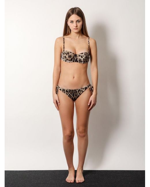 Dolce & Gabbana Black Lycra Bikini Bottoms