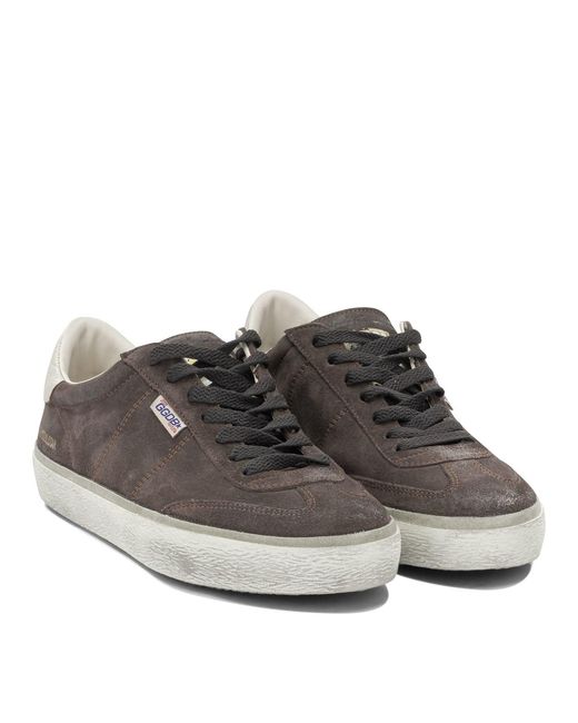 Golden Goose Deluxe Brand Brown "Soul Star" Low-Top Sneakers