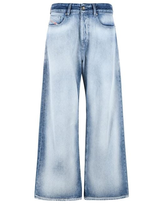 DIESEL Blue 'Sire 1996' Cotton Jeans