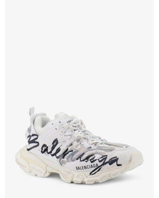 Balenciaga White Sneakers Track Signature