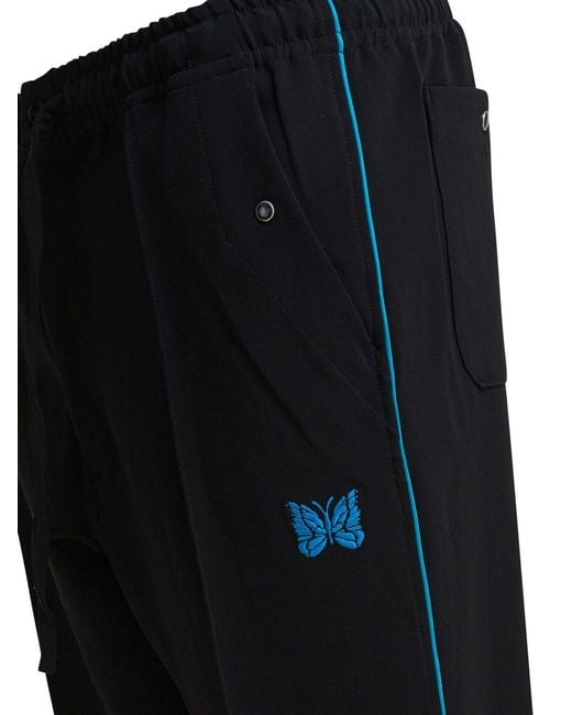 Needles Black "Piping Cowboy" Pants for men
