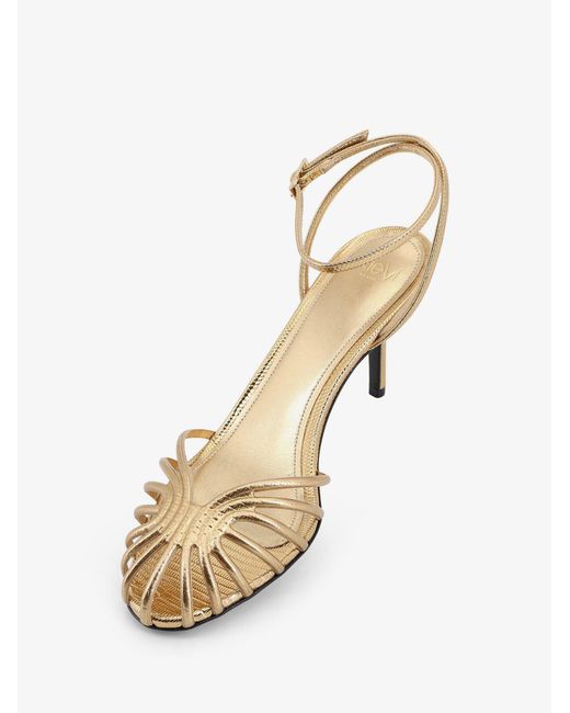 ALEVI Metallic Sandals Blake 75 Leather