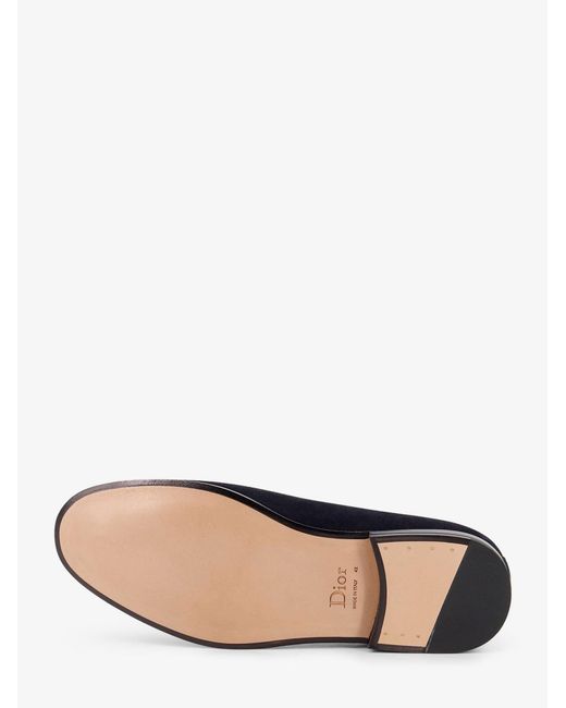 Dior White Dior Antibes Suede Loafers for men