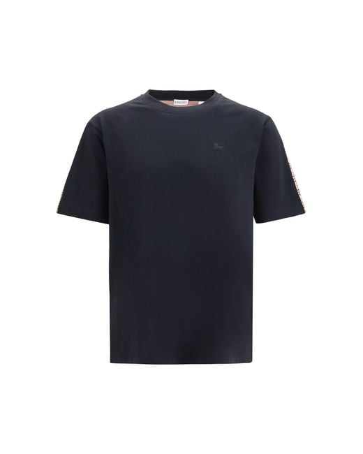 Burberry Blue Jwear Two-Tone T-Shirt for men