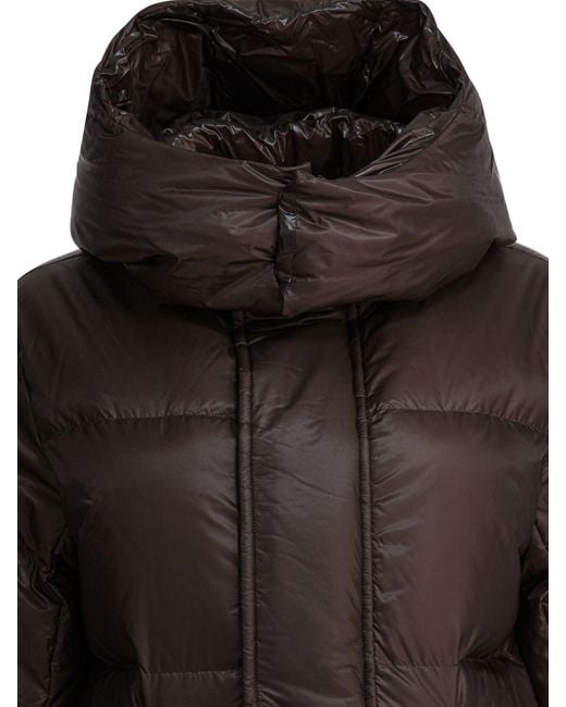 Sacai Black Nylon Down Jacket