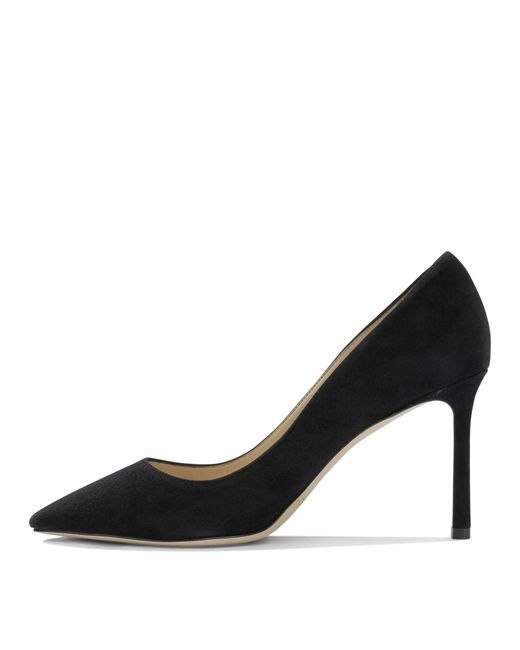 Jimmy Choo Black Romy 85Mm Pumps