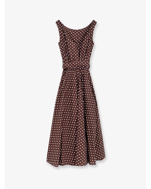 Lavi Brown Dress Mambo Cotton