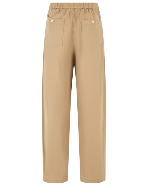 Jil Sander Natural 'Cereal' Cotton Pants for men