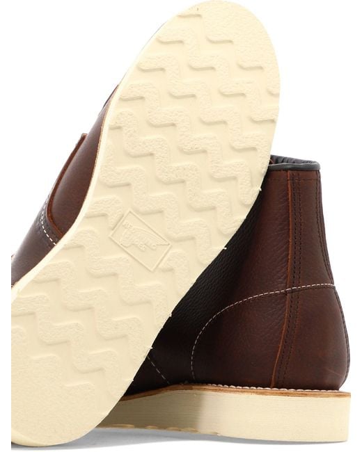 Red Wing Classic Moc Toe Brown Boots for men