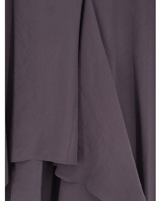 Alysi Purple Peach Touch Long Dress