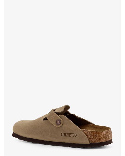 Birkenstock Brown Boston Bs Leather Mule