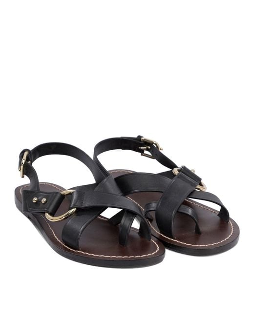 Soeur Black Florence Sandals