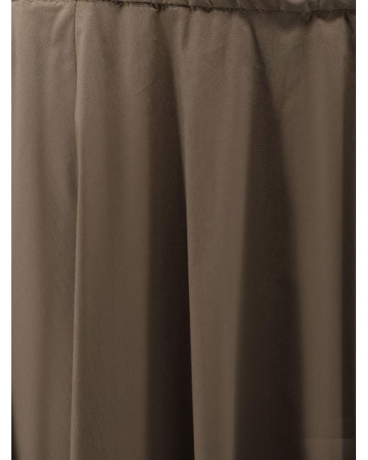 Aspesi Green Cotton Skirt