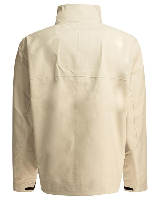 Norse Projects Natural "3L Stand Collar" Waterproof Jacket for men